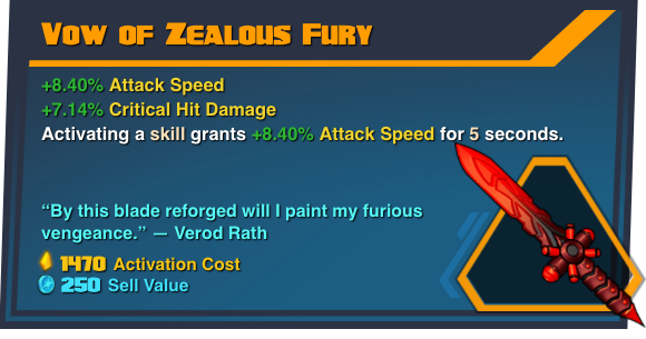 Vow of Zealous Fury